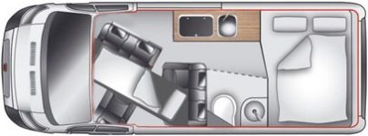 HOW Campers - Sleeping Layout