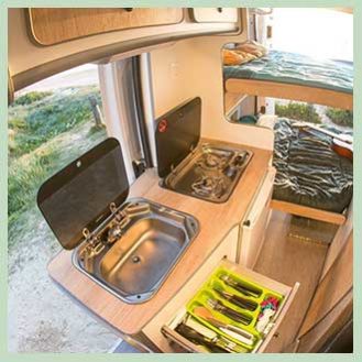 HOW Campers - Instagram - Campervan Interior 2