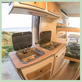 HOW Campers - Instagram - Campervan Interior 1